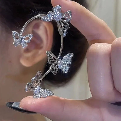 Women Sparkling Ear Cuff Clip - Lifestyle Array